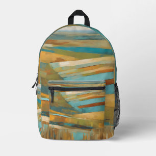 Sac à dos Abstrait des Prairies canadiennes