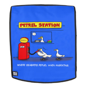 Sac À Dos Amusant goéland de mer petrel caricature humour