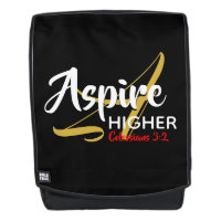ASPIRE HAUT Inspirationnel Christian Black