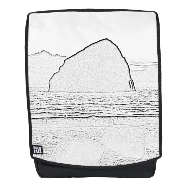 Sac à dos avec la conception Pacifique de roche de (Devant)