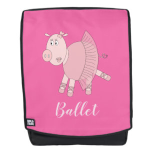 Sac À Dos Ballérine de cochon d'illusima Ballet