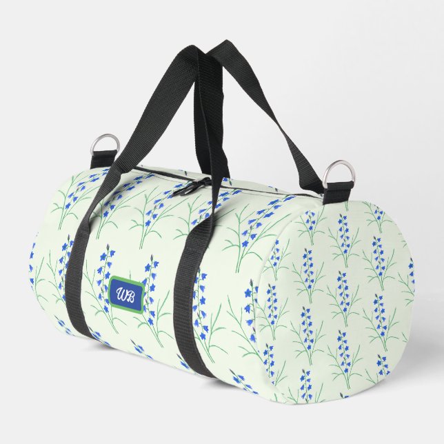 Sac à dos bleu-vert clair Bluebells (Coin gauche)