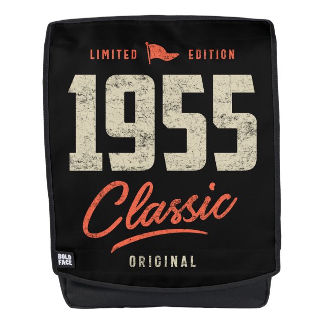 Sac À Dos Cadeau classique d'anniversaire 1955 (Devant)