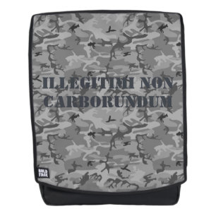 Sac à dos camouflage Bold Face Illegitimi Non Carb
