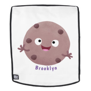 Sac À Dos Caricature de biscuit à puce en chocolat