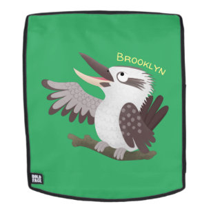 Sac À Dos Caricature de kookaburra drôle et drôle