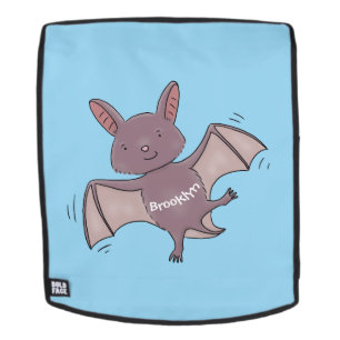 Sac À Dos Caricature de vol de chauve-souris
