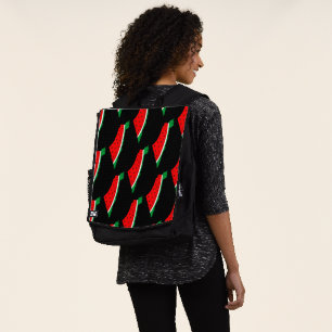 Sac À Dos Carte de Palestine Watermelon Symbole de la libert