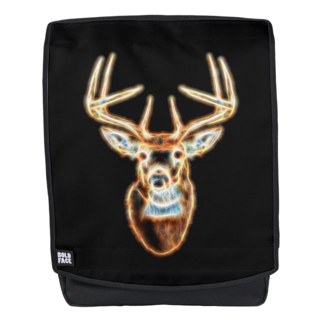 Sac À Dos Cerf Tête Spirit d'énergie numérique (Devant)