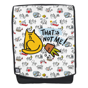 Sac À Dos Chats amusants, lait et magie.