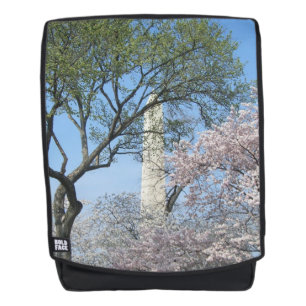 Sac À Dos Cherry Blossoms et le monument de Washington à DC