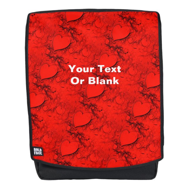 Sac À Dos Coeurs sensibles (Devant)