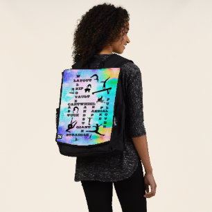 Sac À Dos Compétences en gymnastique Gymnaste Mot de passe S