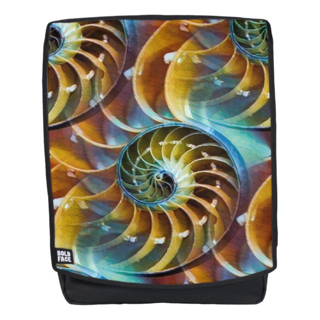 Sac À Dos Conception de coque Nautilus (Devant)