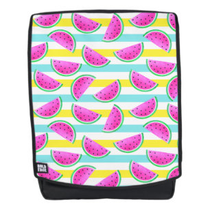 Sac À Dos Cool Hipster Watermelon Motif rayé