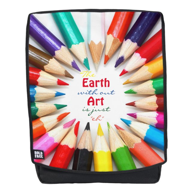 Sac À Dos Crayons de couleur (Devant)