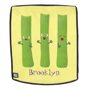 Sac À Dos Cute céleri bâtons trio caricature légumes