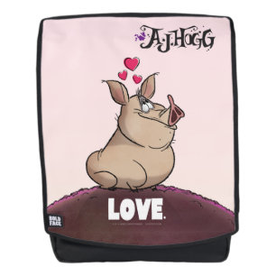SAC À DOS DE "AMOUR" D'A.J. HOGG
