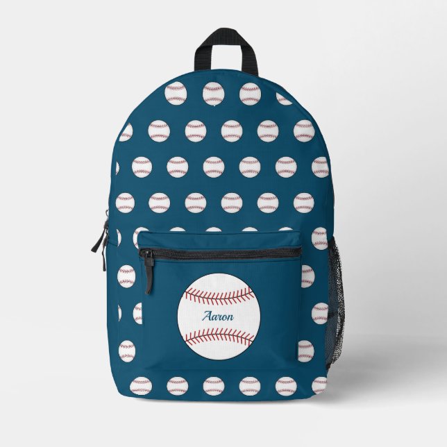 Sac à dos de baseball personnalisé (Recto)