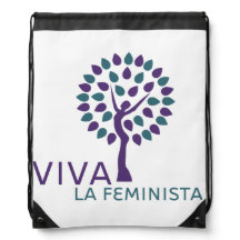 Sac à dos de ficelle d'aspiration de Feminista