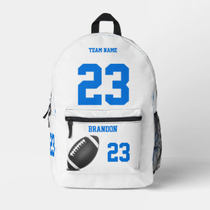 sac à dos de football école secondaire personnalis