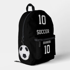 sac à dos de football noir personnalisateur gol