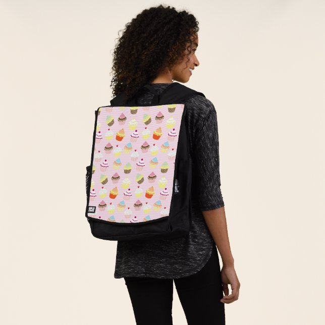 Sac à dos de la fête de Cupcake #2 (Porté)