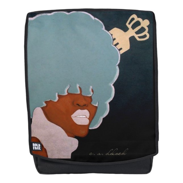 Sac à dos de la Reine d'Afro (Devant)