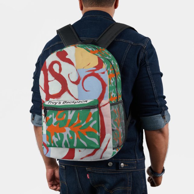 Sac à dos de l'école cool, Graffiti Art, personnal (Insitu (Modèle))