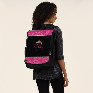 Sac à dos de nom personnalisé Miss Rodeo Crown