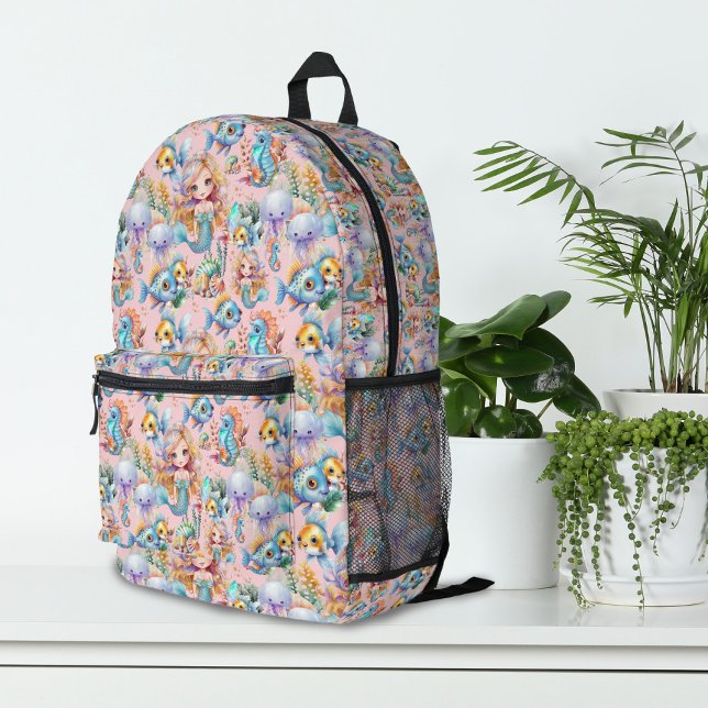 Sac à dos de sirène rose (Créateur téléchargé)