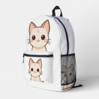 Sac à dos design chat mignon - élégant et fonction