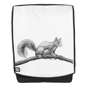 Sac À Dos Dessin d'écureuil