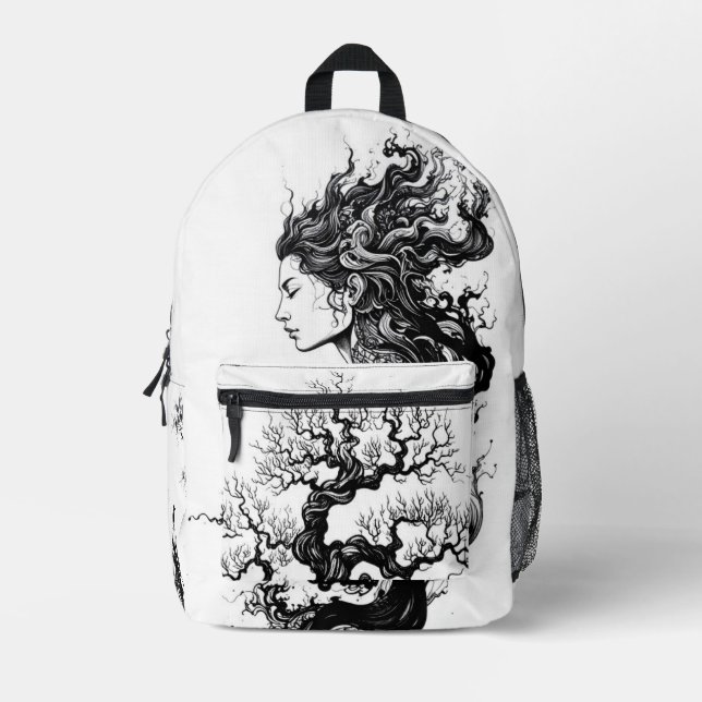 Sac à dos d'impression tout-en-un personnalisé (Recto)