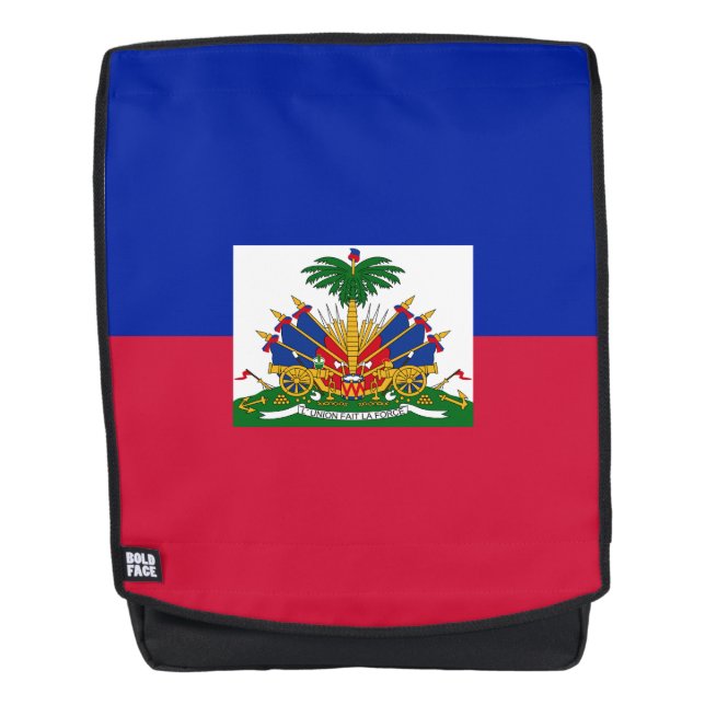 Sac À Dos Drapeau haïtien (Devant)