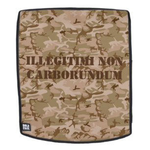 Sac à dos face gras FACE illégitimi Non Carborundu