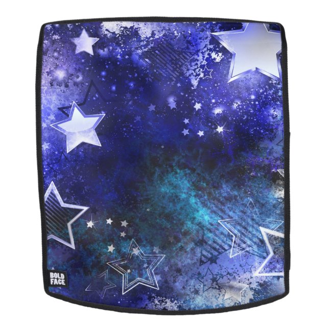 Sac À Dos Fond spatial avec étoiles (Devant amovible)