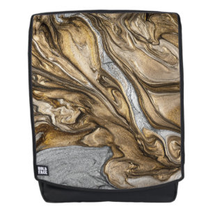 Sac À Dos glamour 002 liquide couleurs marron