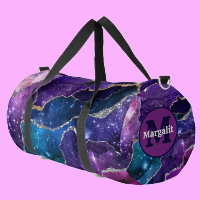 Sac à dos grand format holographique Cosmic Agate  (Créateur téléchargé)
