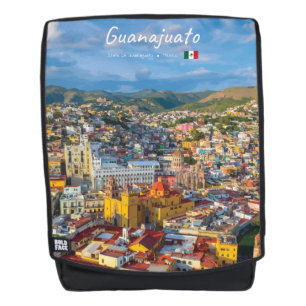 Sac À Dos Guanajuato, Mexique - Paysage urbain coloré