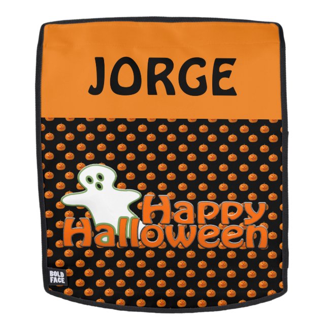 Sac à dos Halloween personnalisé Facebook (Devant amovible)