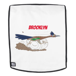 Sac À Dos Illustration amusante de la caricature d'oiseau du