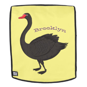 Sac À Dos Illustration de cygne noir