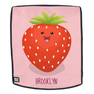 Sac À Dos Illustration de la fraise Cute kawaii