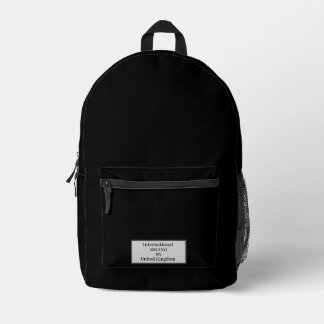 SAC À DOS IMPRIMÉ プリントカットソーバッグ