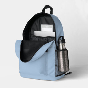 Sac À Dos Imprimé #027 Collection de couleurs bleu clair gris