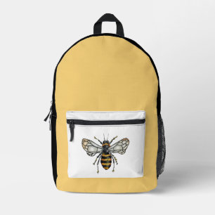Sac À Dos Imprimé Abeille à miel