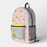 Abeille de miel rose