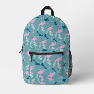 Sac À Dos Imprimé Abstrait motif Boomerang des années 50
