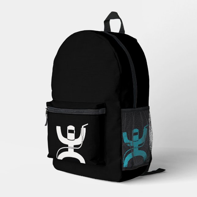 Sac À Dos Imprimé accessoires de soudage à souder hooey (Coin arrière droit)